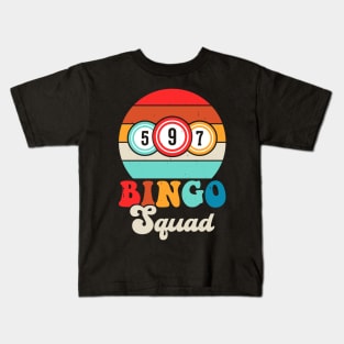 Bingo Squad T shirt For Women Kids T-Shirt